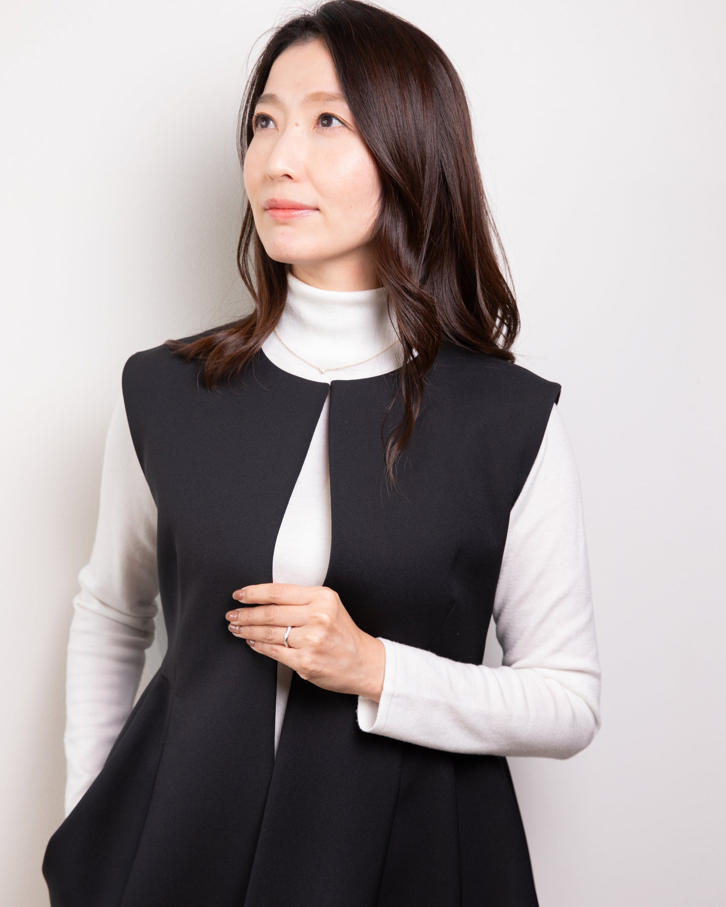 PT950 ダイヤ 0.1ct カット リング -BFJ × LeLi-