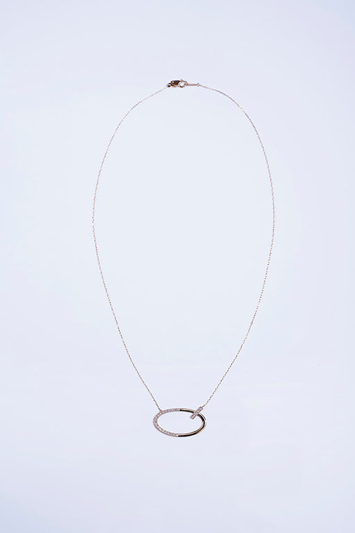 K18YG ダイヤ 0.27ct NC -ChériB-