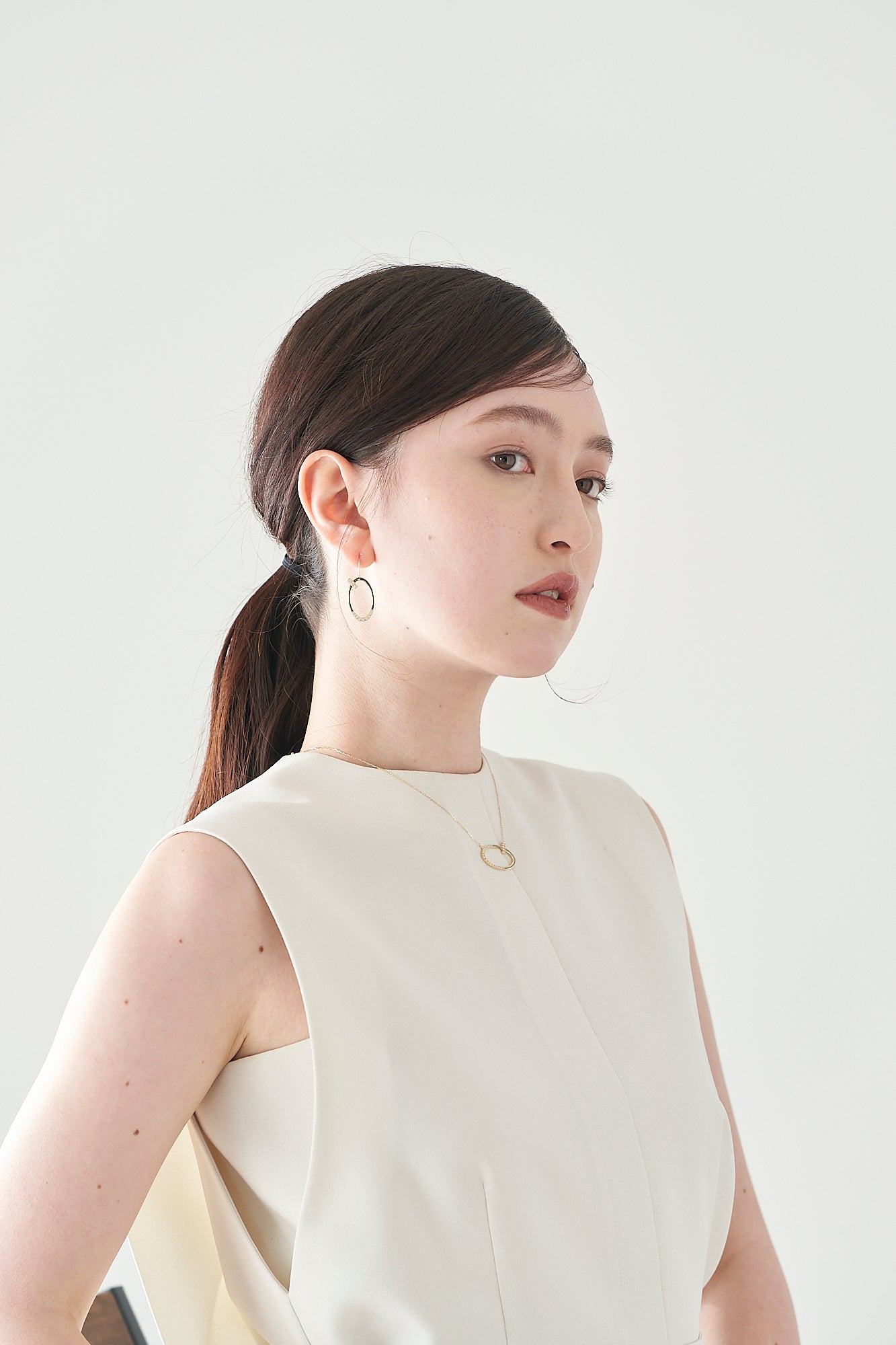 K18YG ダイヤ 0.27ct NC -ChériB-