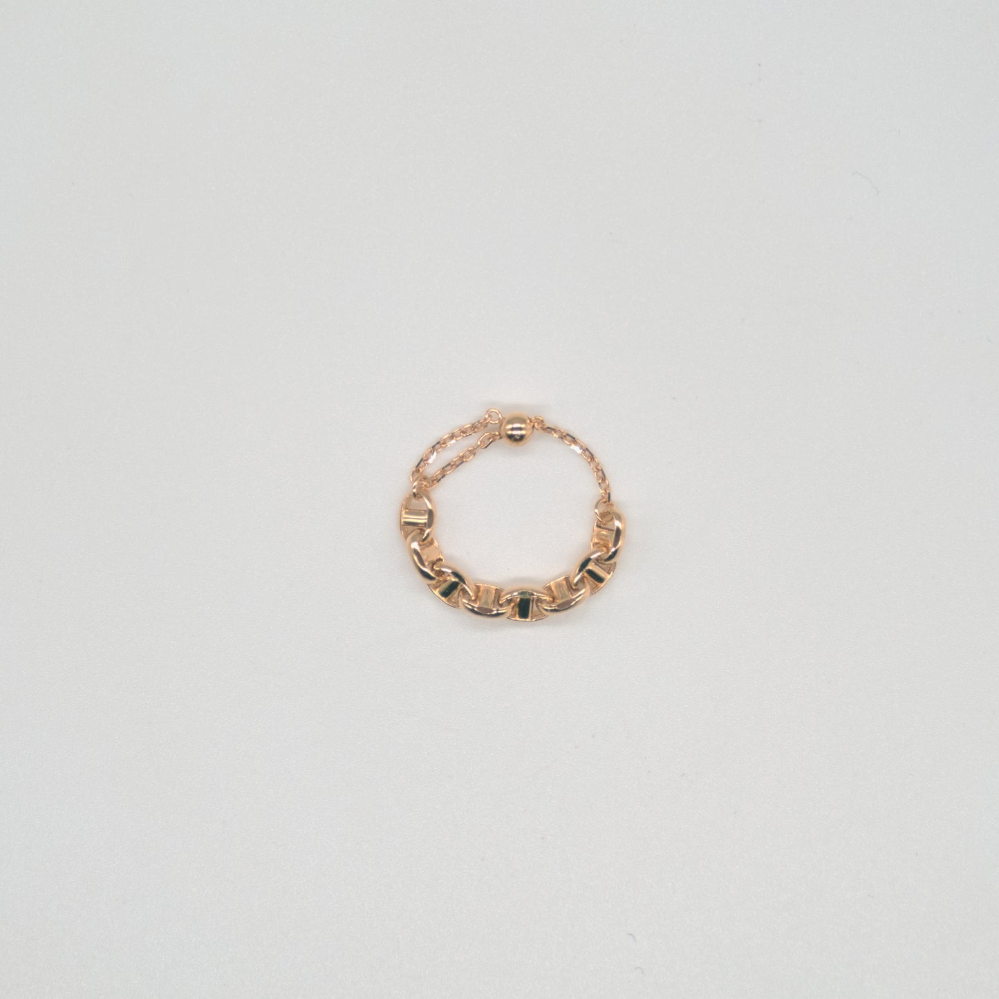 LAKAS K18YG bridge ring