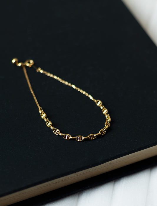 LAKAS K18YG bridge bracelet